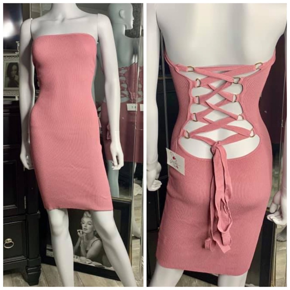 Mauve Mini dress
